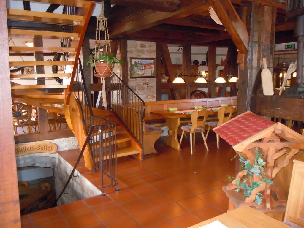 Landgasthof Zur Untermuehle Datterode Zewnętrze zdjęcie